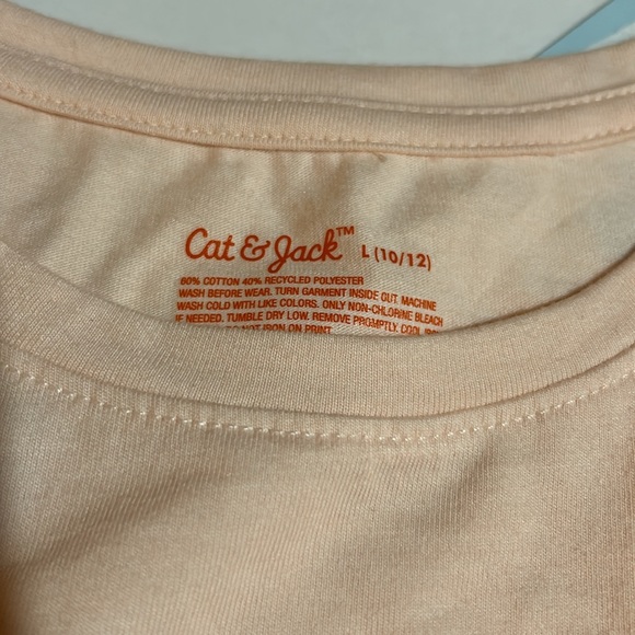 Girls size 10/12 pink long sleeve shirt NWT - Picture 3 of 4